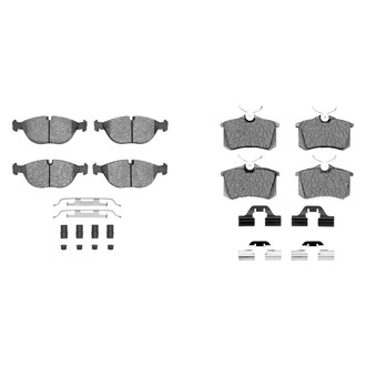 R1 Concepts® - Optimum OEp Front and Rear Brake Pad Set