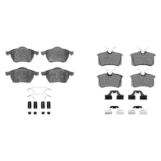 R1 Concepts® - Optimum OEp Front and Rear Brake Pad Set