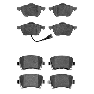 R1 Concepts® - Optimum OEp Front and Rear Brake Pad Set