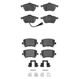 R1 Concepts® - Optimum OEp Front and Rear Brake Pad Set