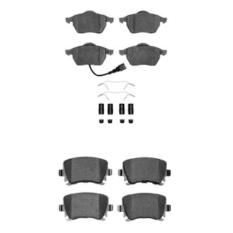 R1 Concepts® - Optimum OEp Front and Rear Brake Pad Set