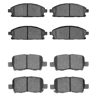 R1 Concepts® - Optimum OEp Front and Rear Brake Pad Set