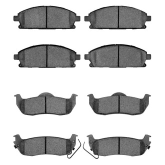 R1 Concepts® - Optimum OEp Front and Rear Brake Pad Set