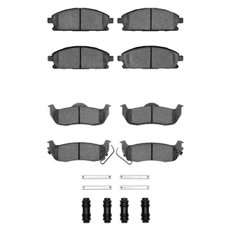 R1 Concepts® - Optimum OEp Front and Rear Brake Pad Set