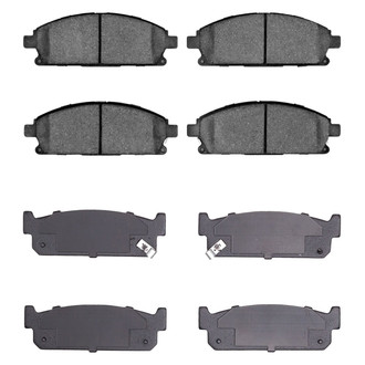 R1 Concepts® - Optimum OEp Front and Rear Brake Pad Set