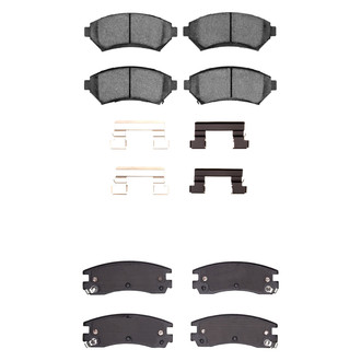 R1 Concepts® - Optimum OEp Front and Rear Brake Pad Set