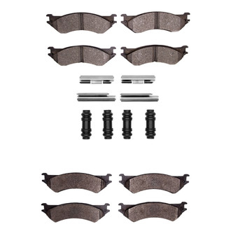 R1 Concepts® - Optimum OEp Front and Rear Brake Pad Set