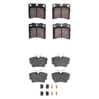 R1 Concepts® - Optimum OEp Front and Rear Brake Pad Set