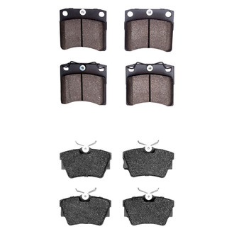 R1 Concepts® - Optimum OEp Front and Rear Brake Pad Set