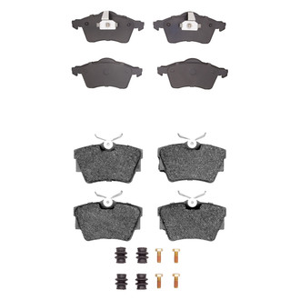 R1 Concepts® - Optimum OEp Front and Rear Brake Pad Set