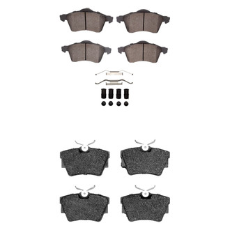 R1 Concepts® - Optimum OEp Front and Rear Brake Pad Set