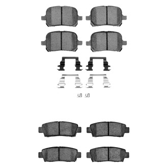 R1 Concepts® - Optimum OEp Front and Rear Brake Pad Set