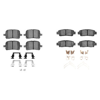 R1 Concepts® - Optimum OEp Front and Rear Brake Pad Set