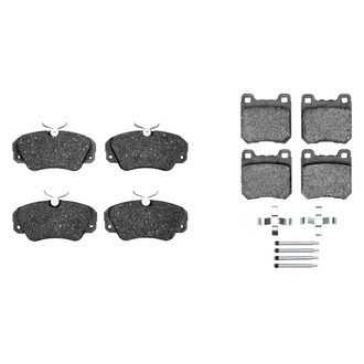 R1 Concepts® - Optimum OEp Front and Rear Brake Pad Set