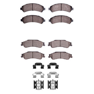 R1 Concepts® - Optimum OEp Front and Rear Brake Pad Set
