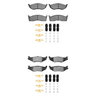 R1 Concepts® - Optimum OEp Front and Rear Brake Pad Set