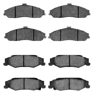 R1 Concepts® - Optimum OEp Front and Rear Brake Pad Set
