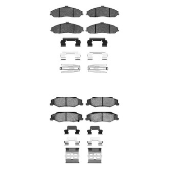 R1 Concepts® - Optimum OEp Front and Rear Brake Pad Set