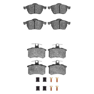 R1 Concepts® - Optimum OEp Front and Rear Brake Pad Set