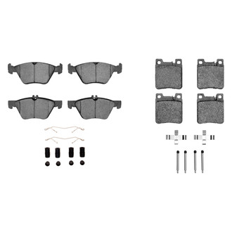 R1 Concepts® - Optimum OEp Front and Rear Brake Pad Set
