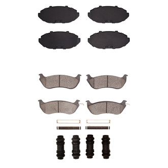 R1 Concepts® - Optimum OEp Front and Rear Brake Pad Set