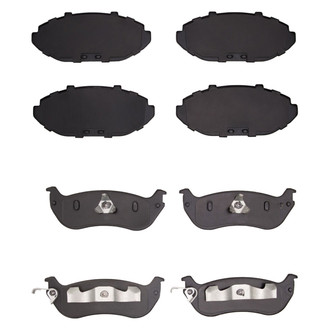 R1 Concepts® - Optimum OEp Front and Rear Brake Pad Set