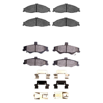 R1 Concepts® - Optimum OEp Front and Rear Brake Pad Set