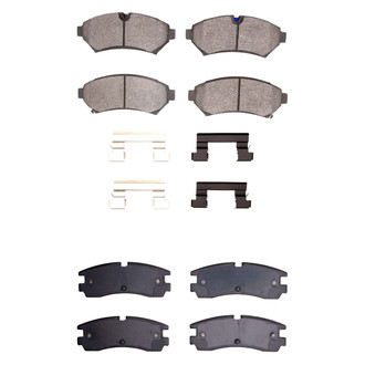 R1 Concepts® - Optimum OEp Front and Rear Brake Pad Set