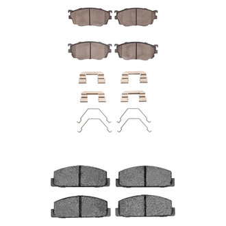R1 Concepts® - Optimum OEp Front and Rear Brake Pad Set