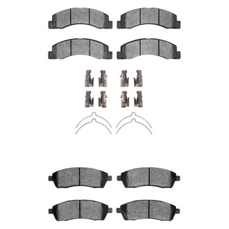 R1 Concepts® - Optimum OEp Front and Rear Brake Pad Set