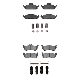 R1 Concepts® - Optimum OEp Front and Rear Brake Pad Set