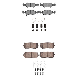 R1 Concepts® - Optimum OEp Front and Rear Brake Pad Set