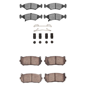 R1 Concepts® - Optimum OEp Front and Rear Brake Pad Set