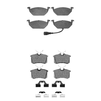 R1 Concepts® - Optimum OEp Front and Rear Brake Pad Set