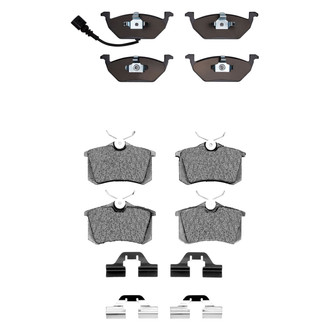 R1 Concepts® - Optimum OEp Front and Rear Brake Pad Set