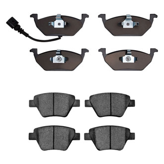 R1 Concepts® - Optimum OEp Front and Rear Brake Pad Set