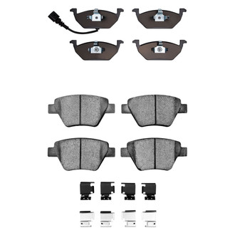 R1 Concepts® - Optimum OEp Front and Rear Brake Pad Set