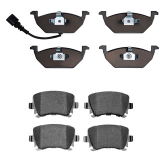 R1 Concepts® - Optimum OEp Front and Rear Brake Pad Set