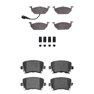 R1 Concepts® - Optimum OEp Front and Rear Brake Pad Set