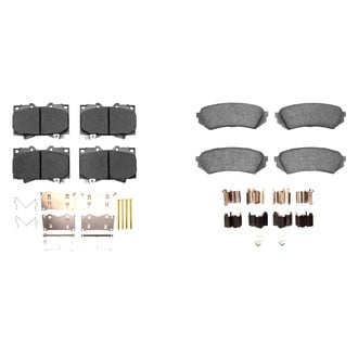 R1 Concepts® - Optimum OEp Front and Rear Brake Pad Set