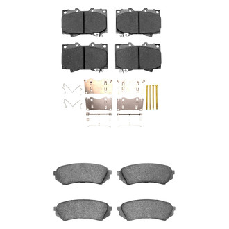 R1 Concepts® - Optimum OEp Front and Rear Brake Pad Set