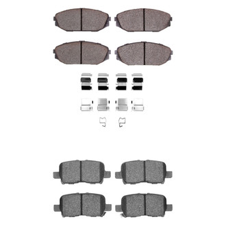 R1 Concepts® - Optimum OEp Front and Rear Brake Pad Set