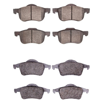 R1 Concepts® - Optimum OEp Front and Rear Brake Pad Set
