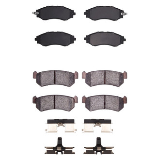 R1 Concepts® - Optimum OEp Front and Rear Brake Pad Set