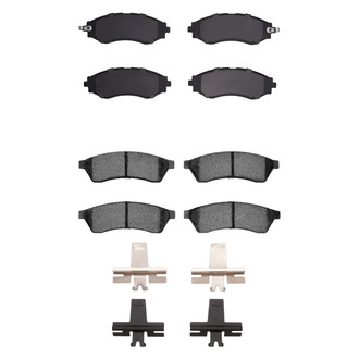 R1 Concepts® - Optimum OEp Front and Rear Brake Pad Set