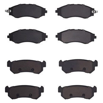 R1 Concepts® - Optimum OEp Front and Rear Brake Pad Set