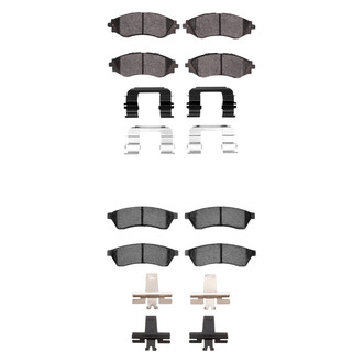 R1 Concepts® - Optimum OEp Front and Rear Brake Pad Set