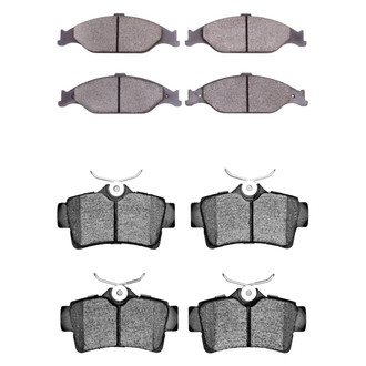 R1 Concepts® - Optimum OEp Front and Rear Brake Pad Set