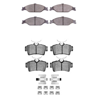 R1 Concepts® - Optimum OEp Front and Rear Brake Pad Set