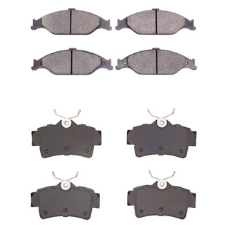 R1 Concepts® - Optimum OEp Front and Rear Brake Pad Set